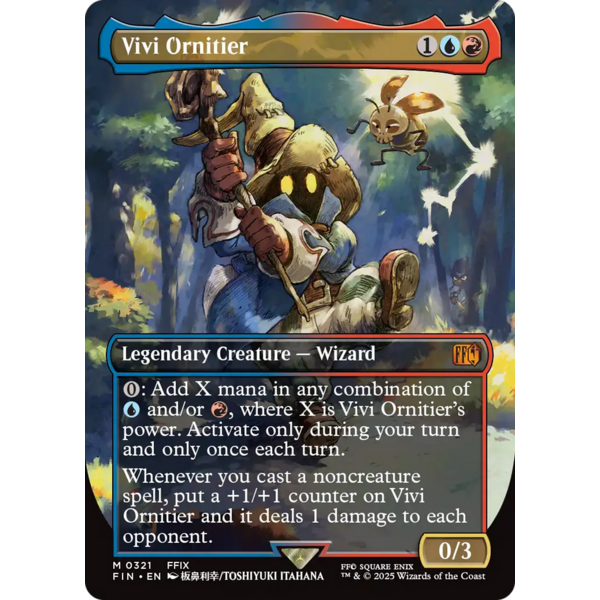 Magic: The Gathering Vivi Ornitier (Borderless) (321) Near Mint