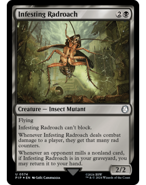 Magic: The Gathering Infesting Radroach (Surge Foil) (574) Near Mint