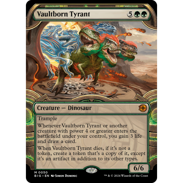 Magic: The Gathering Vaultborn Tyrant (Showcase) (050) Near Mint Foil