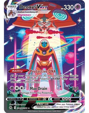 Pokemon Deoxys VMAX (GG45) Near Mint Holofoil