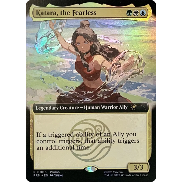 Magic: The Gathering Katara, the Fearless (Extended Art) (003) Near Mint Foil