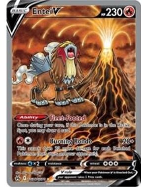 Pokemon Entei V (GG36) Near Mint Holofoil