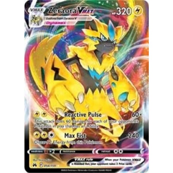 Pokemon Zeraora VMAX (054) Lightly Played Holofoil