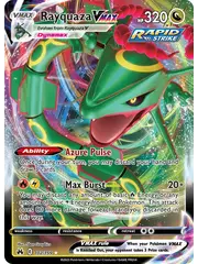 Pokemon Rayquaza VMAX (102) Lightly Played Holofoil