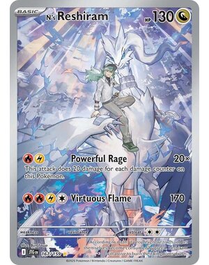 Pokemon N's Reshiram (167) Near Mint Holofoil