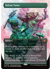 Magic: The Gathering Sylvan Tutor (Borderless) (059) Near Mint Foil