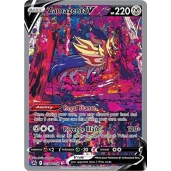 Pokemon Zamazenta V (GG54) Near Mint Holofoil