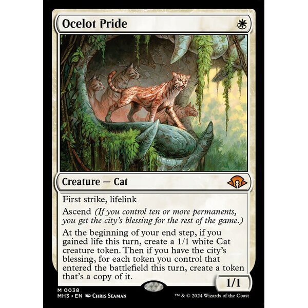 Magic: The Gathering Ocelot Pride (038) Near Mint