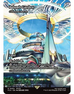 Magic: The Gathering Balamb Garden - Command Beacon (Showcase) (064) Damaged