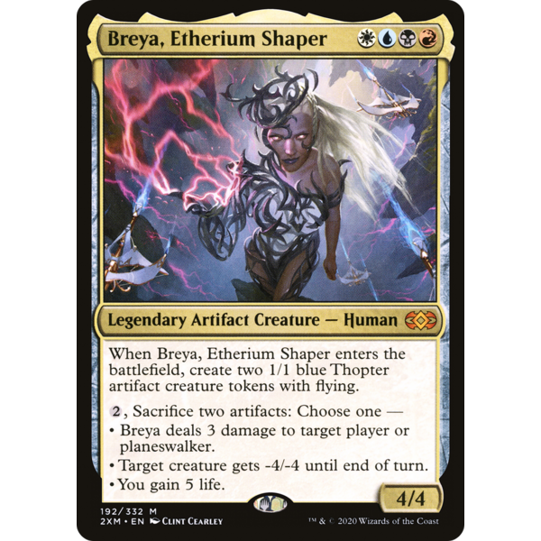 Magic: The Gathering Breya, Etherium Shaper (192) Lightly Played