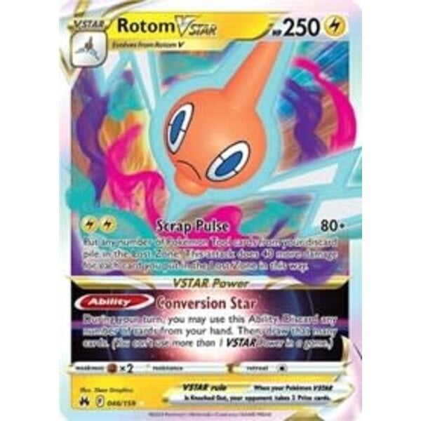 Pokemon Rotom VSTAR (046) Lightly Played Holofoil