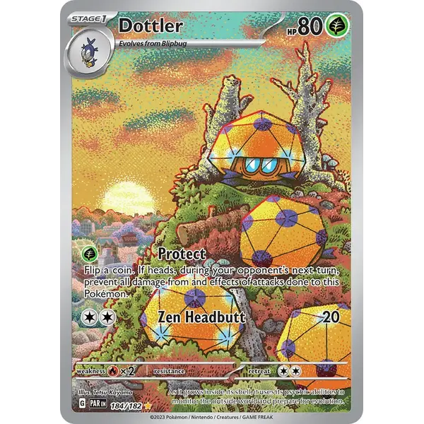 Pokemon Dottler (184) Lightly Played Holofoil