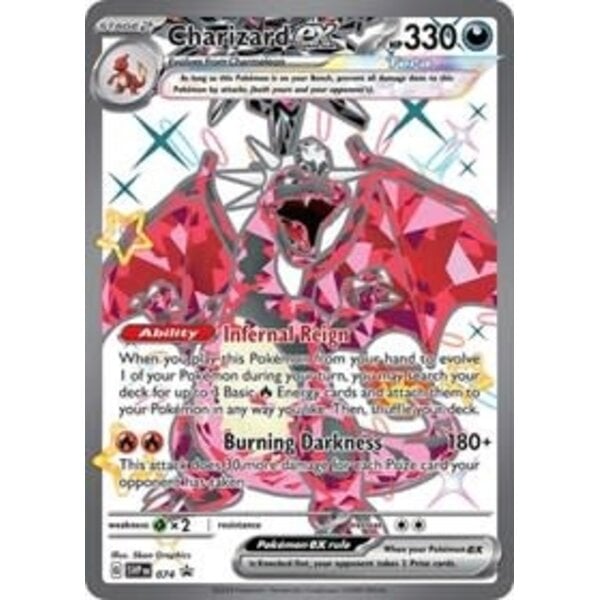 Pokemon Charizard ex (074) Near Mint Holofoil