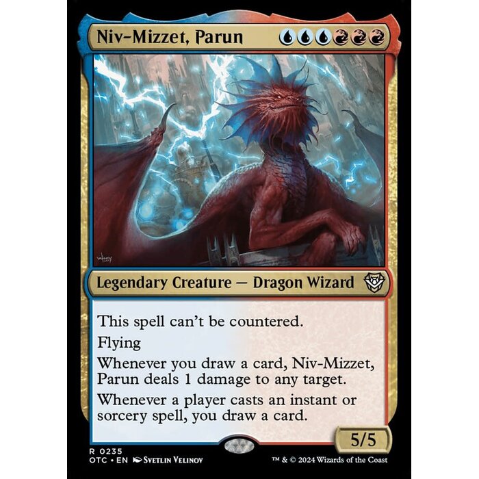 Magic: The Gathering Niv-Mizzet, Parun (235) Lightly Played