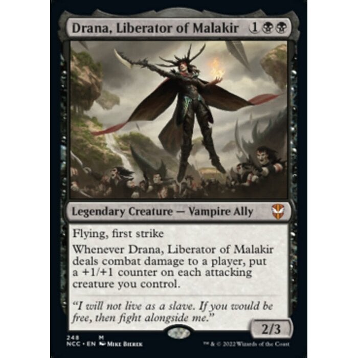 Magic: The Gathering Drana, Liberator of Malakir (248) Lightly Played