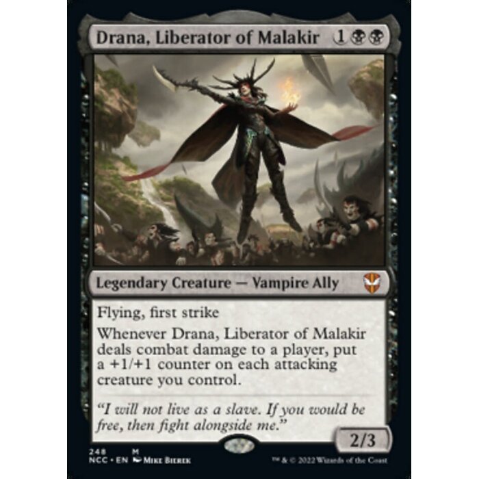 Magic: The Gathering Drana, Liberator of Malakir (248) Lightly Played