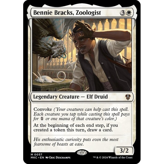 Magic: The Gathering Bennie Bracks, Zoologist (057) Lightly Played