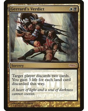 Magic: The Gathering Gerrard's Verdict (003) Lightly Played Foil