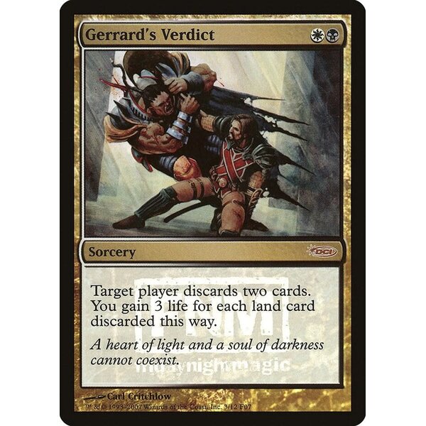 Magic: The Gathering Gerrard's Verdict (003) Lightly Played Foil