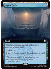 Magic: The Gathering Agna Qel'a (Extended Art) (387) Lightly Played Foil