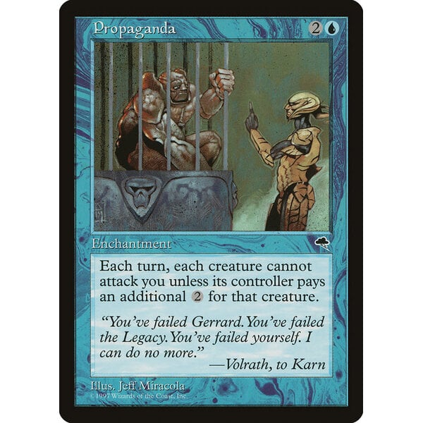 Magic: The Gathering Propaganda (080) Lightly Played