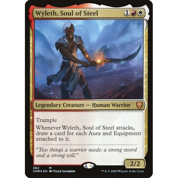 Magic: The Gathering Wyleth, Soul of Steel (362) Lightly Played Foil