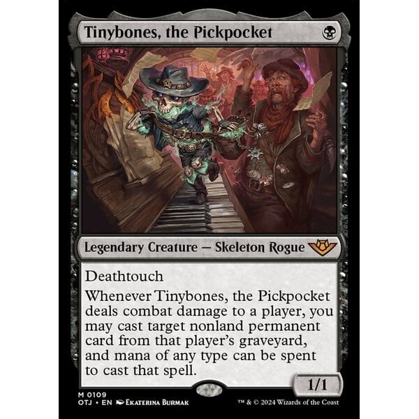 Magic: The Gathering Tinybones, the Pickpocket (109) Lightly Played