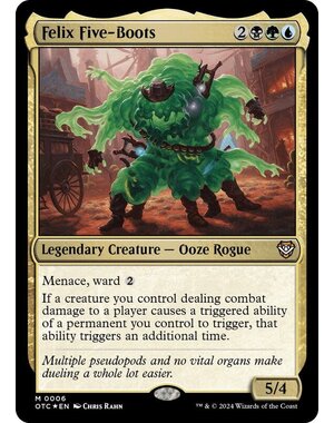 Magic: The Gathering Felix Five-Boots (006) Lightly Played Foil