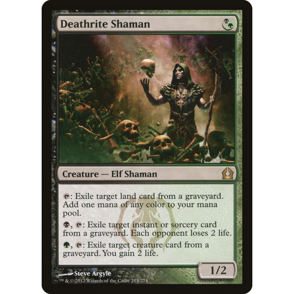 Magic: The Gathering Deathrite Shaman (213) Lightly Played