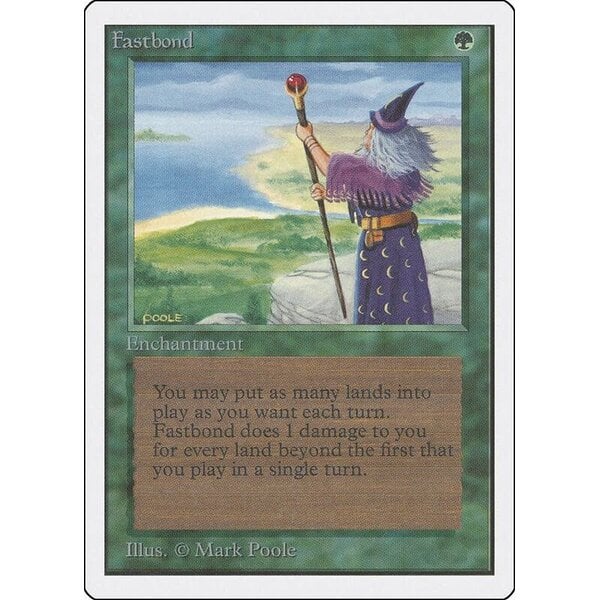 Magic: The Gathering Fastbond Lightly Played