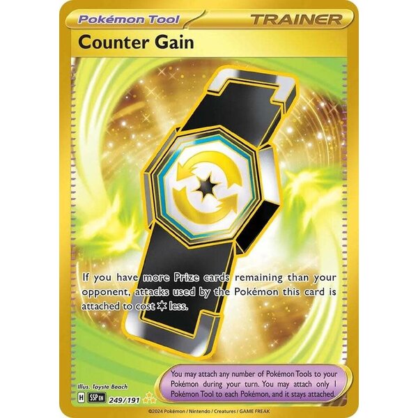 Pokemon Counter Gain  (249) Lightly Played Holofoil