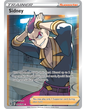 Pokemon Sidney (Full Art) (264) Lightly Played Holofoil
