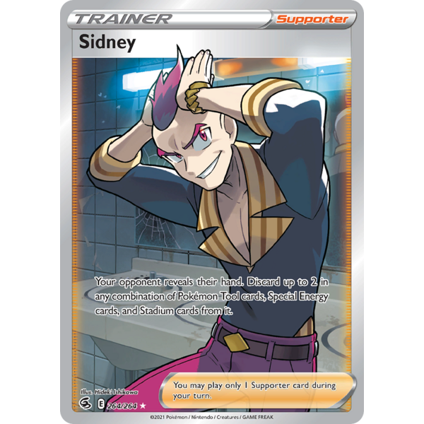 Pokemon Sidney (Full Art) (264) Lightly Played Holofoil