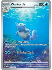 Pokemon Wartortle (171) Lightly Played Holofoil