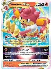 Pokemon Simisear VSTAR (023) Lightly Played