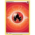 Pokemon Fire Energy (Texture Full Art) (153) Lightly Played Holofoil