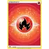 Pokemon Fire Energy (Texture Full Art) (153) Lightly Played Holofoil