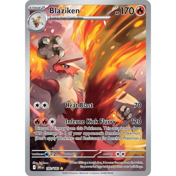 Pokemon Blaziken (192) Lightly Played Holofoil