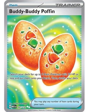 Pokemon Buddy-Buddy Poffin (167) Lightly Played Holofoil