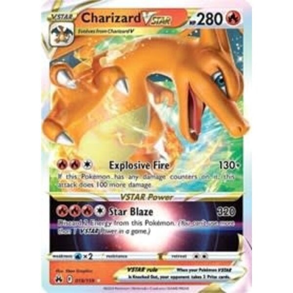 Pokemon Charizard VSTAR (019) Near Mint Holofoil