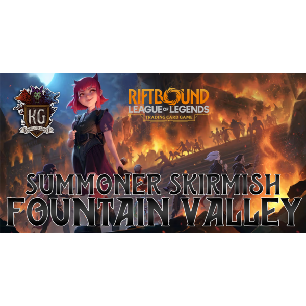 UVS Games 9/19/26 Fountain Valley Riftbound Vendetta Summoner Skirmish 2 Saturday 10 AM