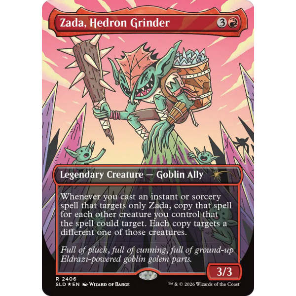 Magic: The Gathering Zada, Hedron Grinder (2406) Near Mint Foil