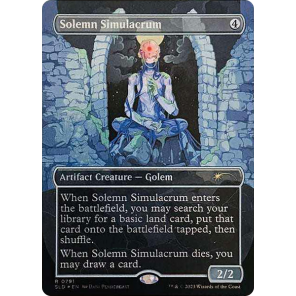 Magic: The Gathering Solemn Simulacrum (0791) Near Mint