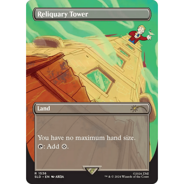 Magic: The Gathering Reliquary Tower (1536) Near Mint