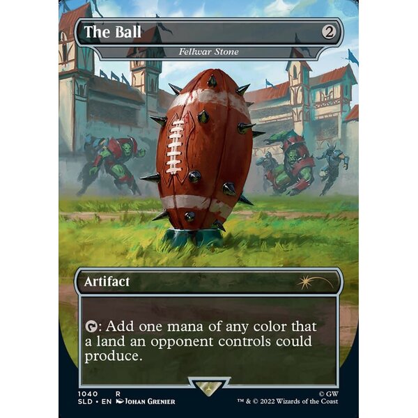 Magic: The Gathering The Ball - Fellwar Stone (Borderless) (1040) Near Mint