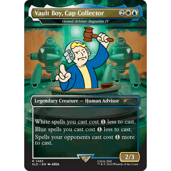Magic: The Gathering Vault Boy, Cap Collector - Grand Arbiter Augustin IV (1483) Near Mint