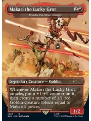 Magic: The Gathering Makari the Lucky Grot - Krenko, Tin Street Kingpin (Borderless) (1027) Near Mint
