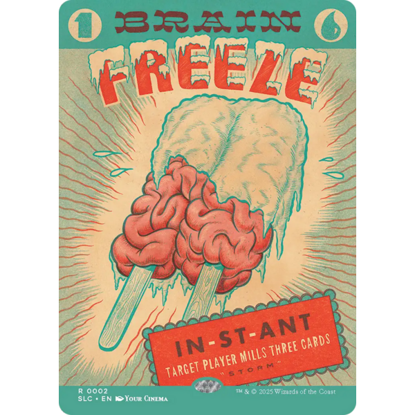 Magic: The Gathering Brain Freeze (002) Near Mint