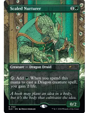 Magic: The Gathering Scaled Nurturer (7101) Near Mint