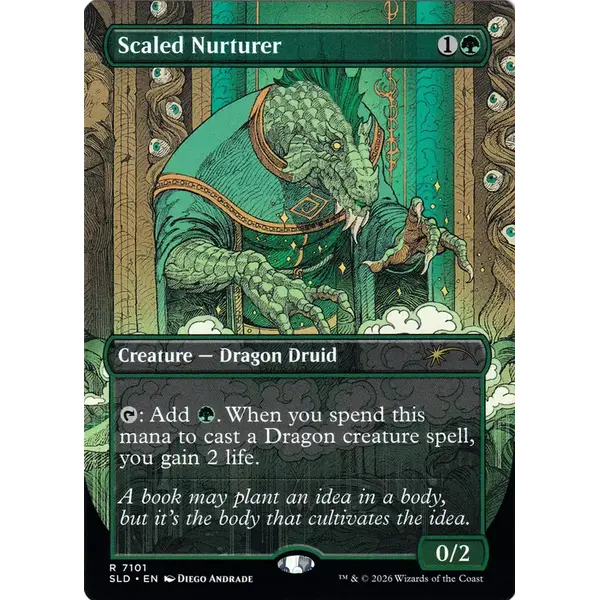 Magic: The Gathering Scaled Nurturer (7101) Near Mint